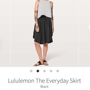 🍋 Lululemon The Everyday Skirt NWOT Size 8 🍋
